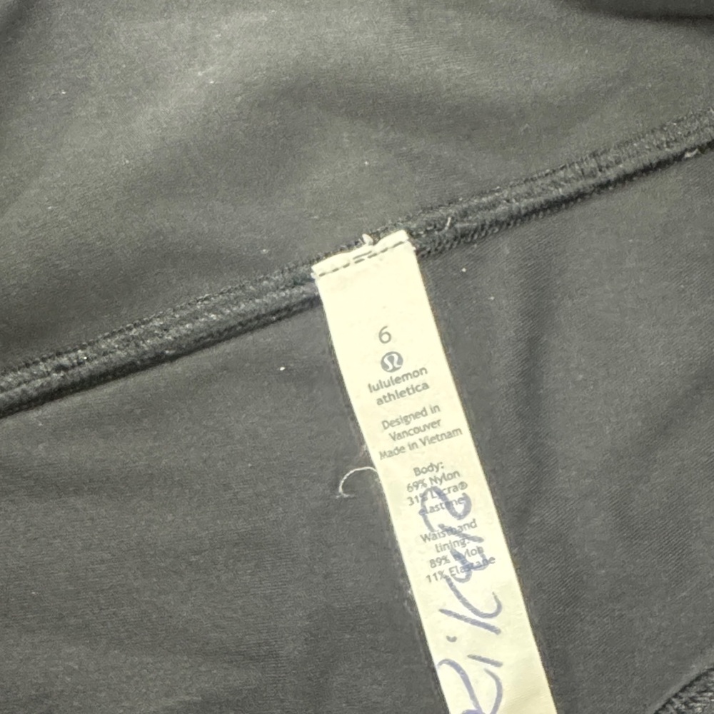 lululemon athletica Black Leggings